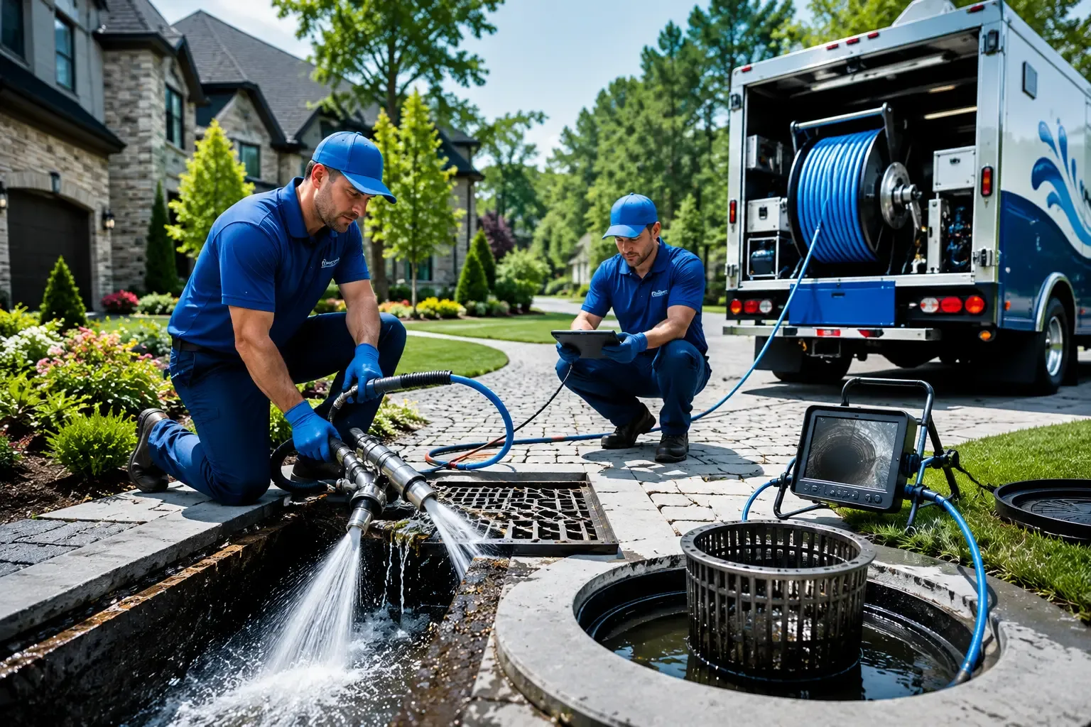 Local outdoor drain cleaning professionals in Mercedes, TX